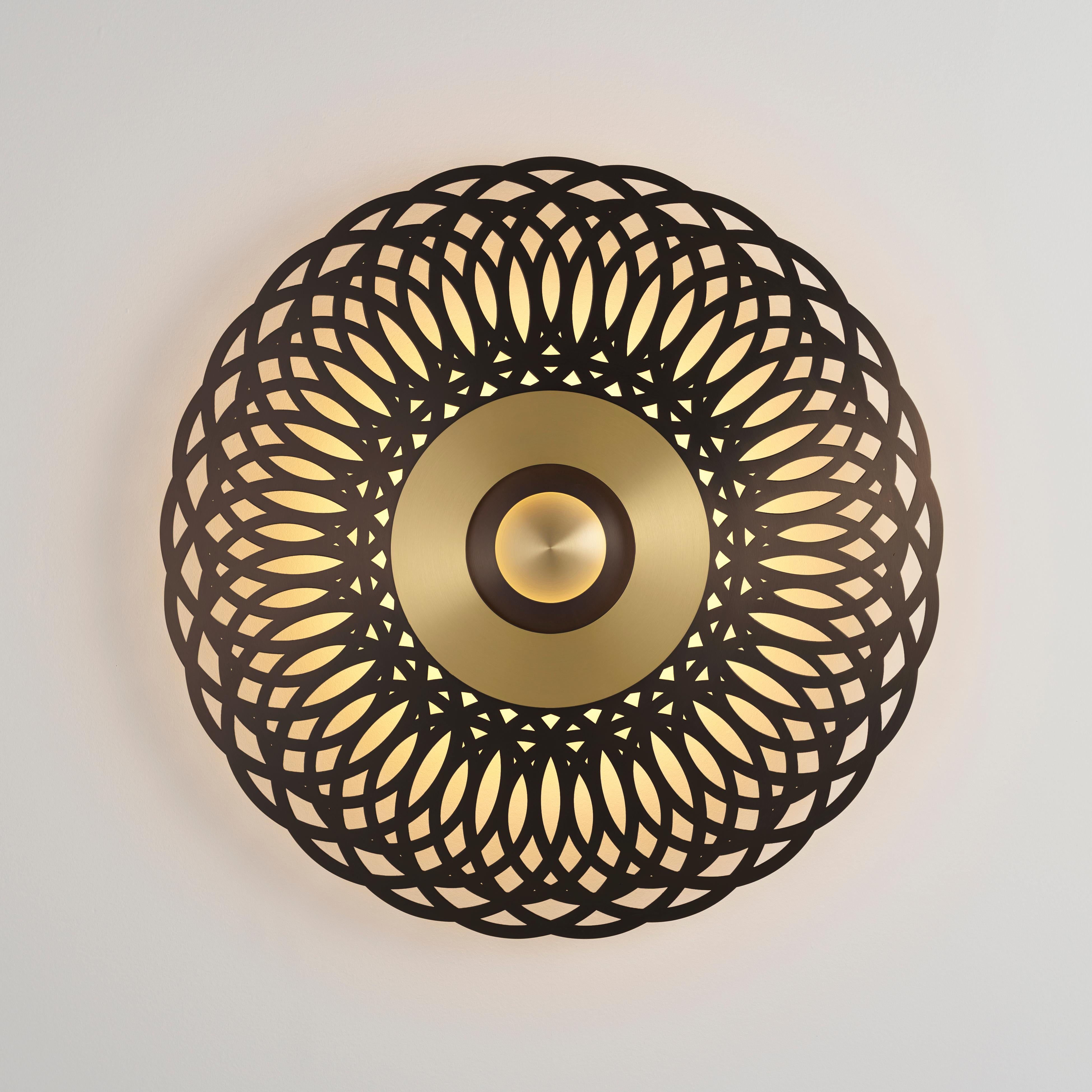 French Atmos Lace Wall Light by Emilie Cathelineau For Sale
