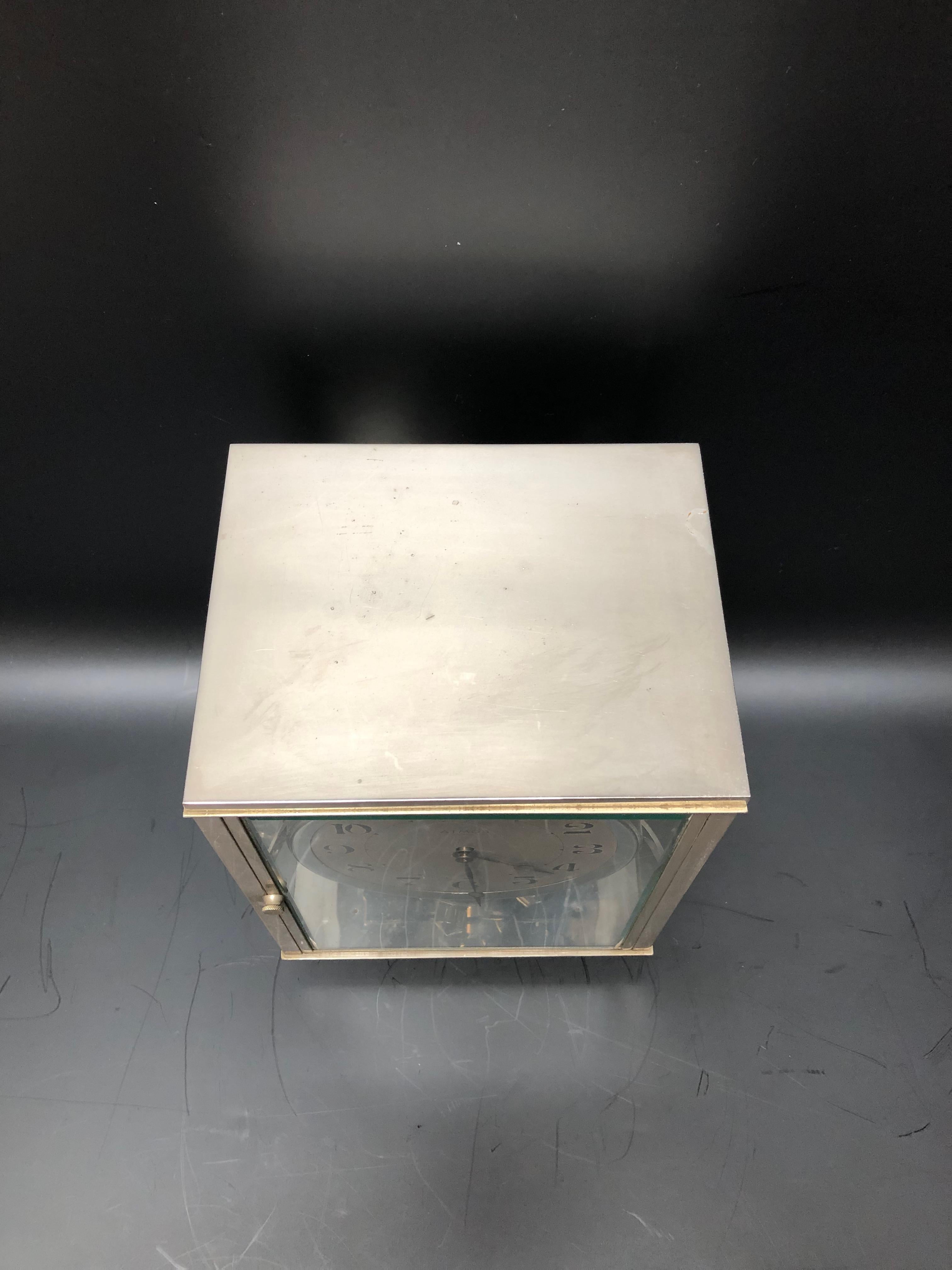 Swiss Atmos Perpetual clock by Jean Léon REUTTER 1899/1971 For Sale