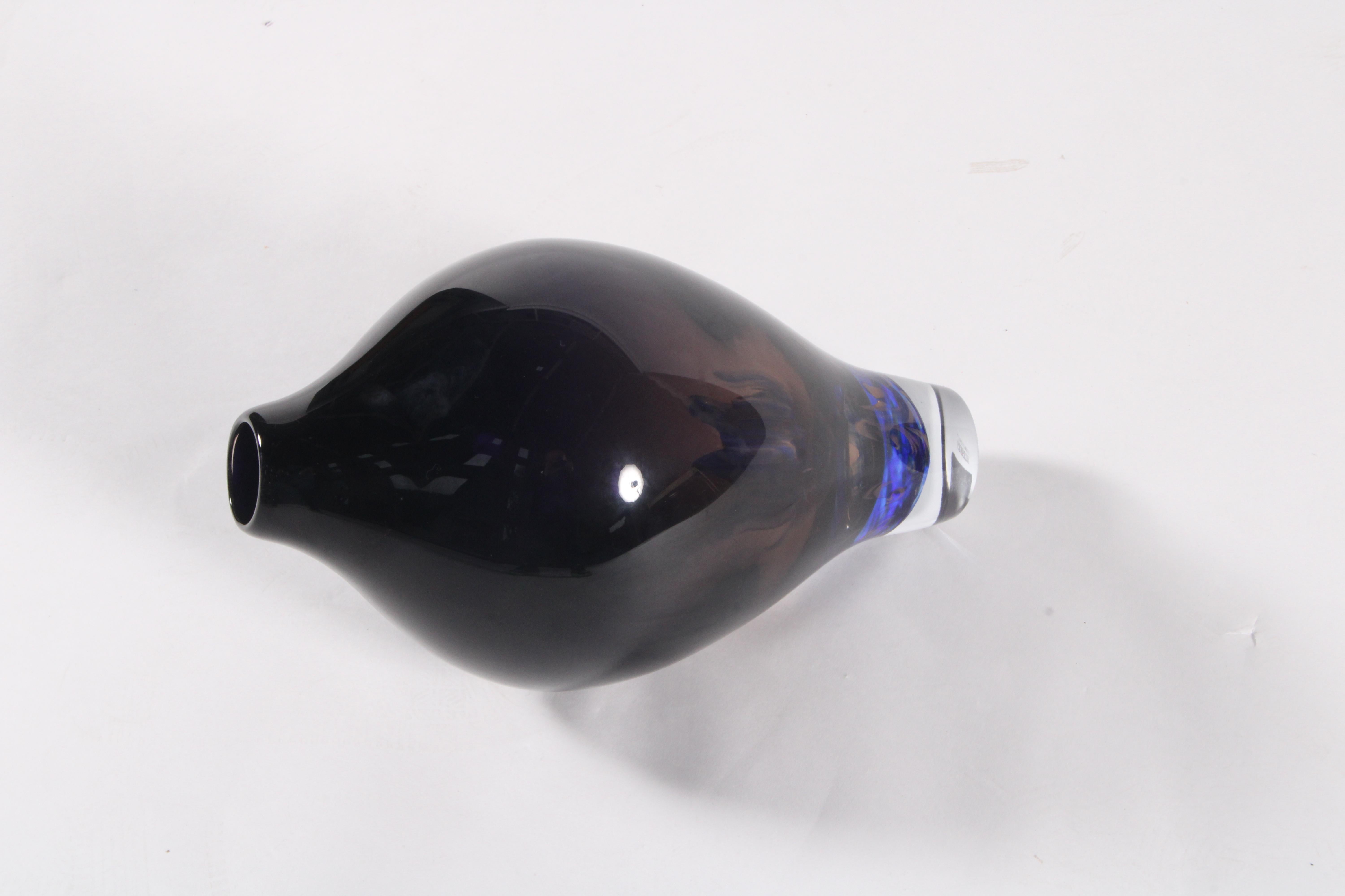 Gravé Vase italien en verre soufflé à la main « Atmosphere » de Giorgetti - Livraison gratuite dans le monde entier en vente