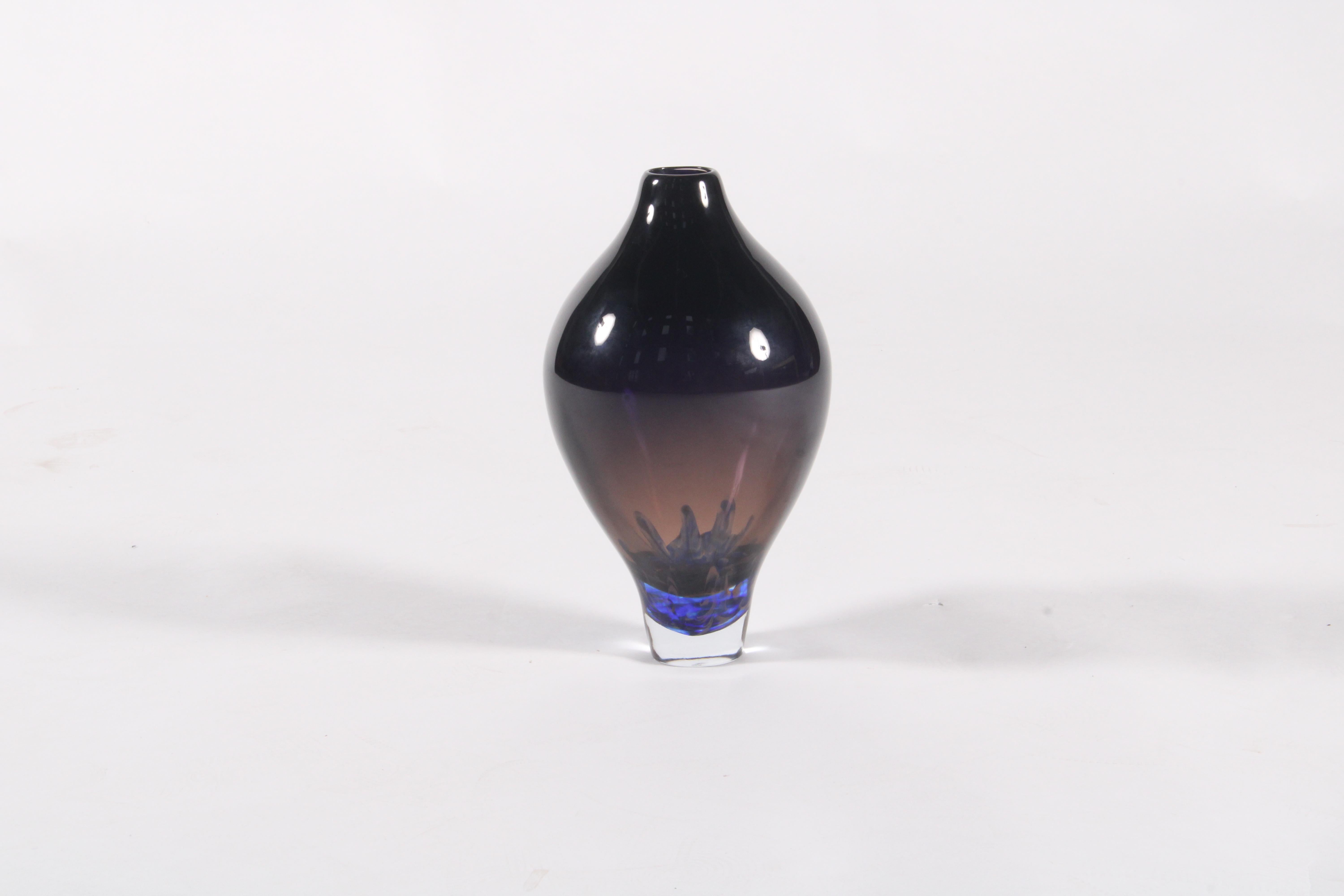 Fin du 20e siècle Vase italien en verre soufflé à la main « Atmosphere » de Giorgetti - Livraison gratuite dans le monde entier en vente