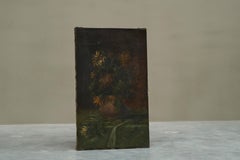 Atmospheric and Tonalist Bouquet Oil on Canvas Early 20th Century