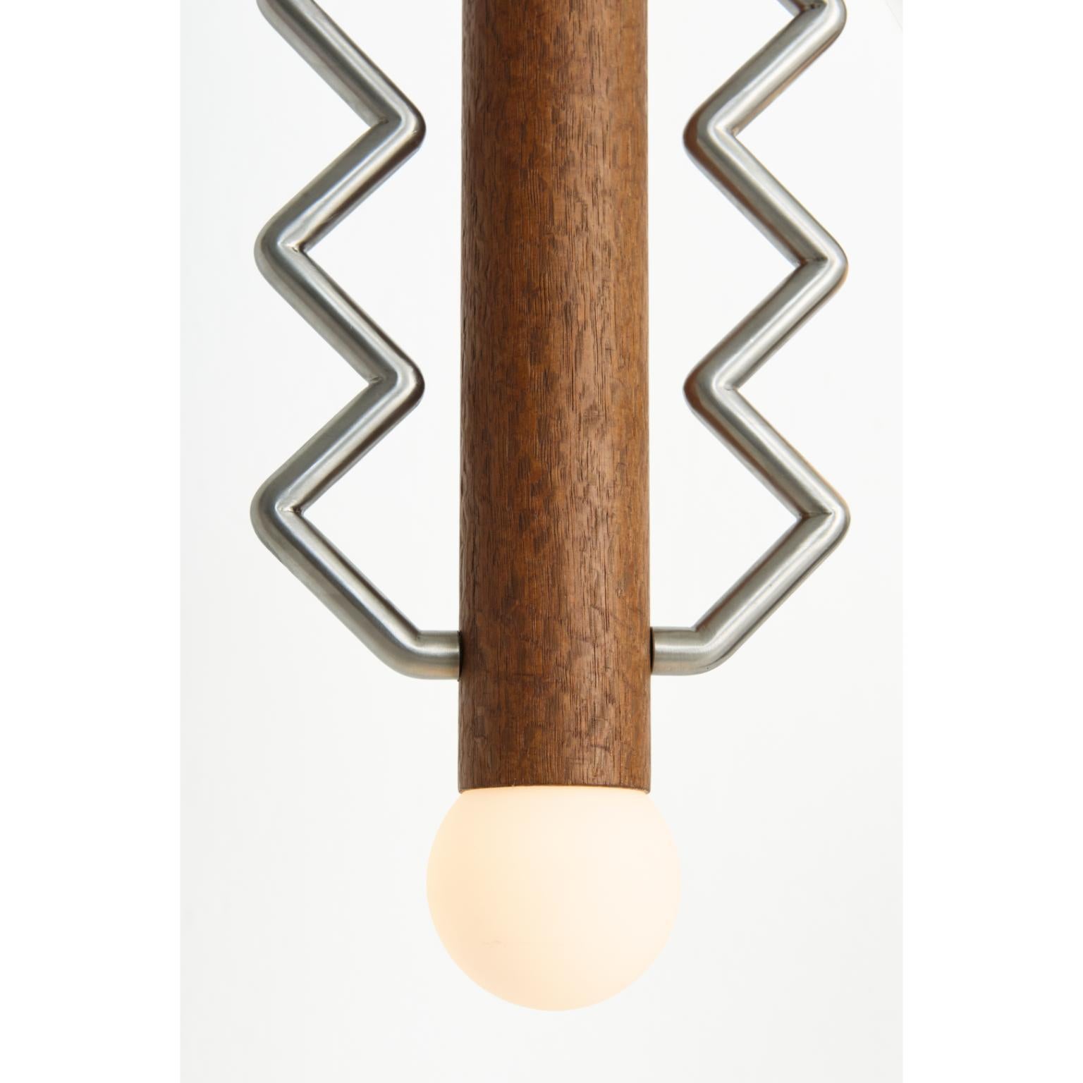 Postmoderne Globe Lighting Lot de 2 lampes à suspension 60/45 par Studio Lugo en vente