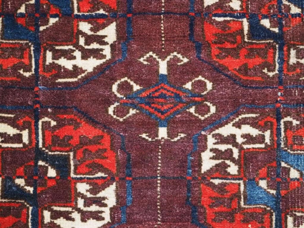 Atntque Tekke Turkmen Wedding Dowry-Teppich, um 1890 (Turkmenisch) im Angebot