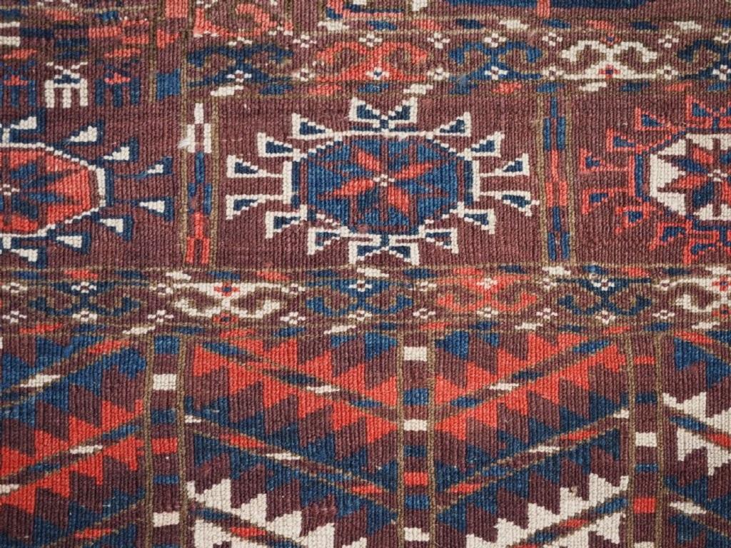 Atntque Tekke Turkmen Wedding Dowry-Teppich, um 1890 im Zustand „Relativ gut“ im Angebot in Moreton-In-Marsh, GB