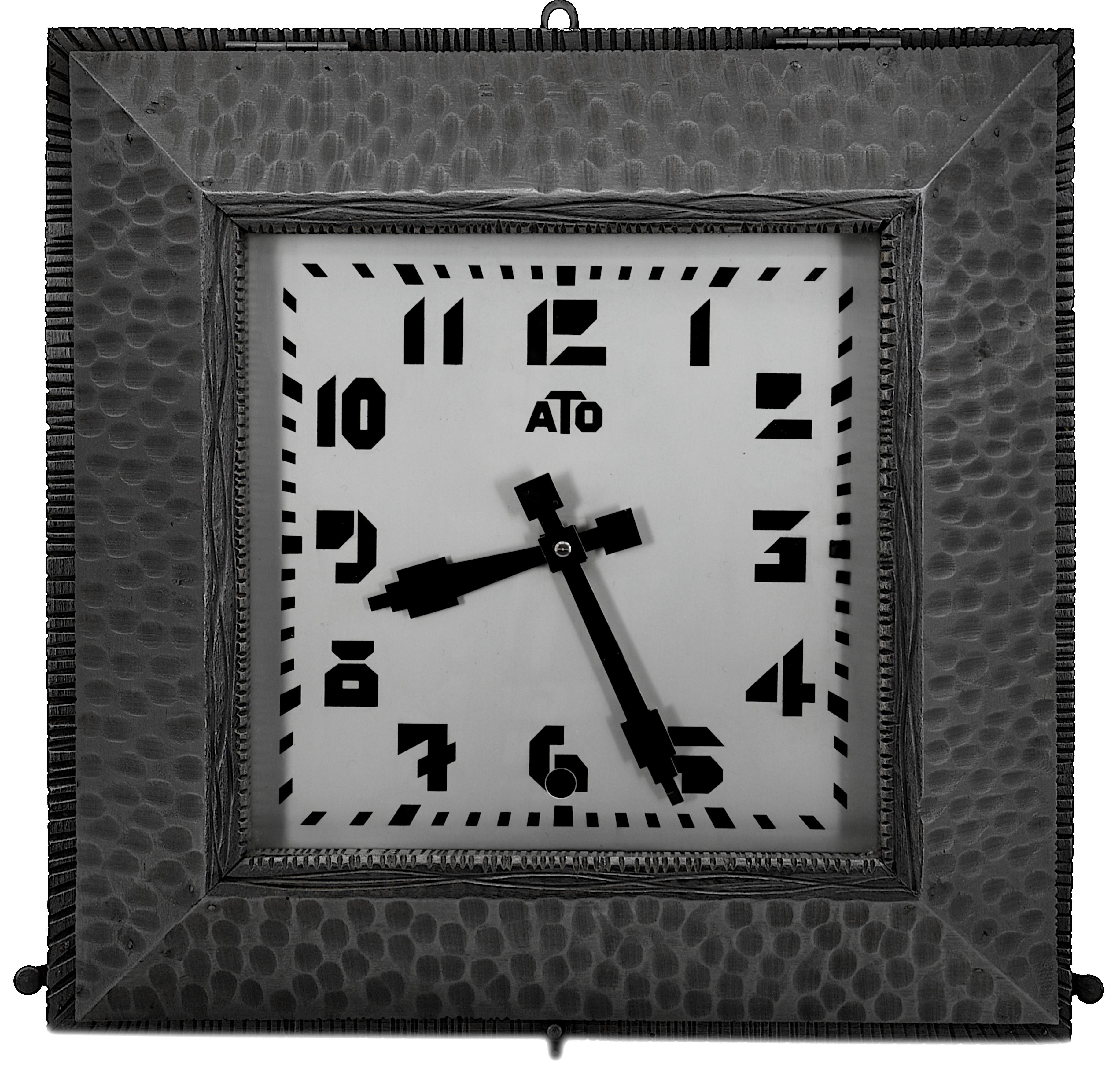Début du 20ème siècle Horloge murale Art déco française ATO, 1920 en vente