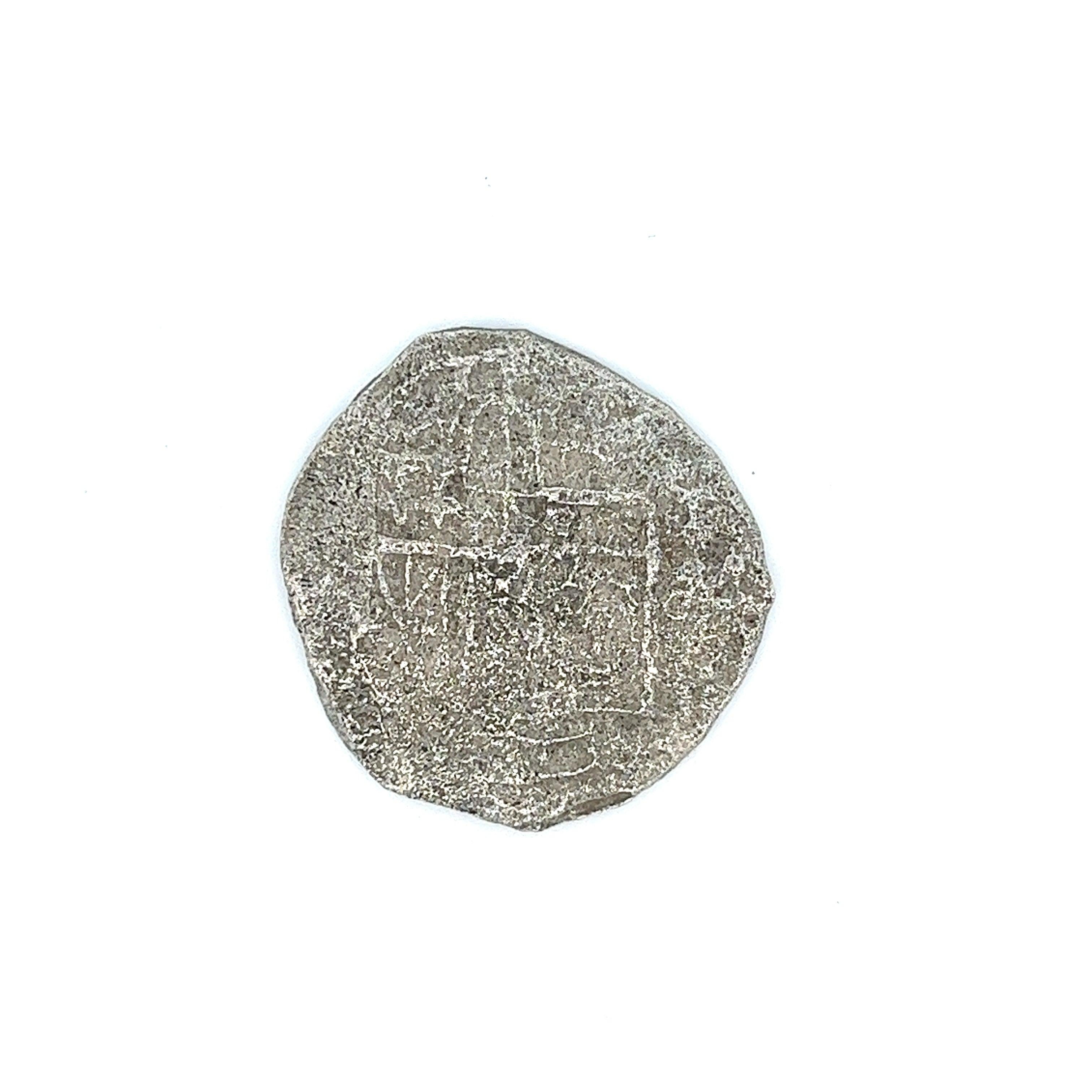 Atocha Shipwreck 8 Reale Grade 3 pièce de monnaie Potosi et pendentif en or Bon état - En vente à Miami, FL