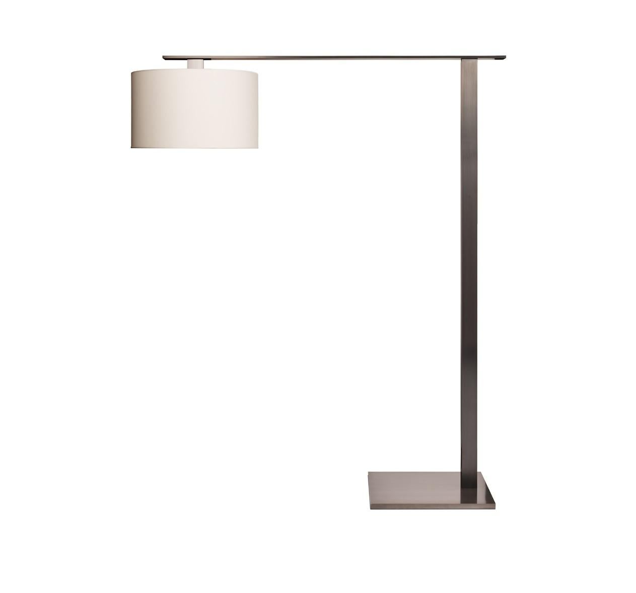 Atol floor lamp by LK Edition
Dimensions: 143 x 30 x H 170 cm 
Materials: Patinated Brass. 
Also available with paper shade.
All our lamps can be wired according to each country. If sold to the USA it will be wired for the USA for