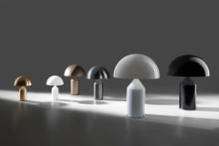 Atollo 239 Satin Black Nickel by  Vico Magistretti for Oluce