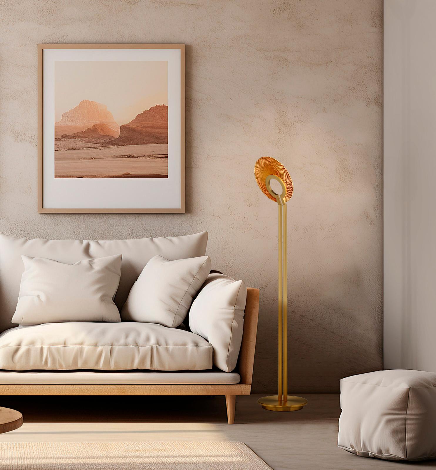 Post-Modern Atollo Floor Lamp by Euroluce Lampadari For Sale