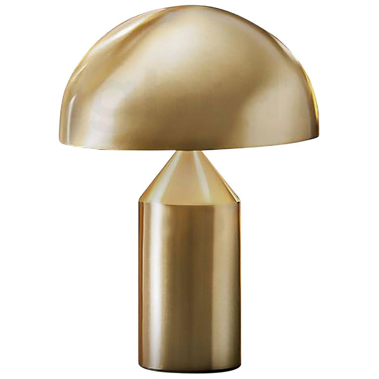 Atollo Metal Table Lamp by  Vico Magistretti for Oluce For Sale