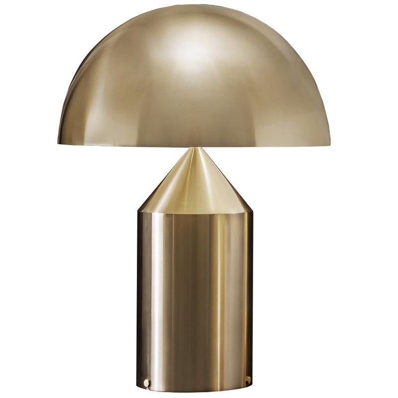 Contemporary Atollo Model 233 BR Table Lamp by Vico Magistretti for Oluce