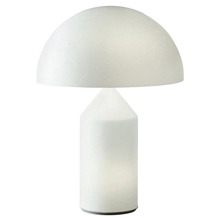 Aluminum Atollo Model 233 BR Table Lamp by Vico Magistretti for Oluce