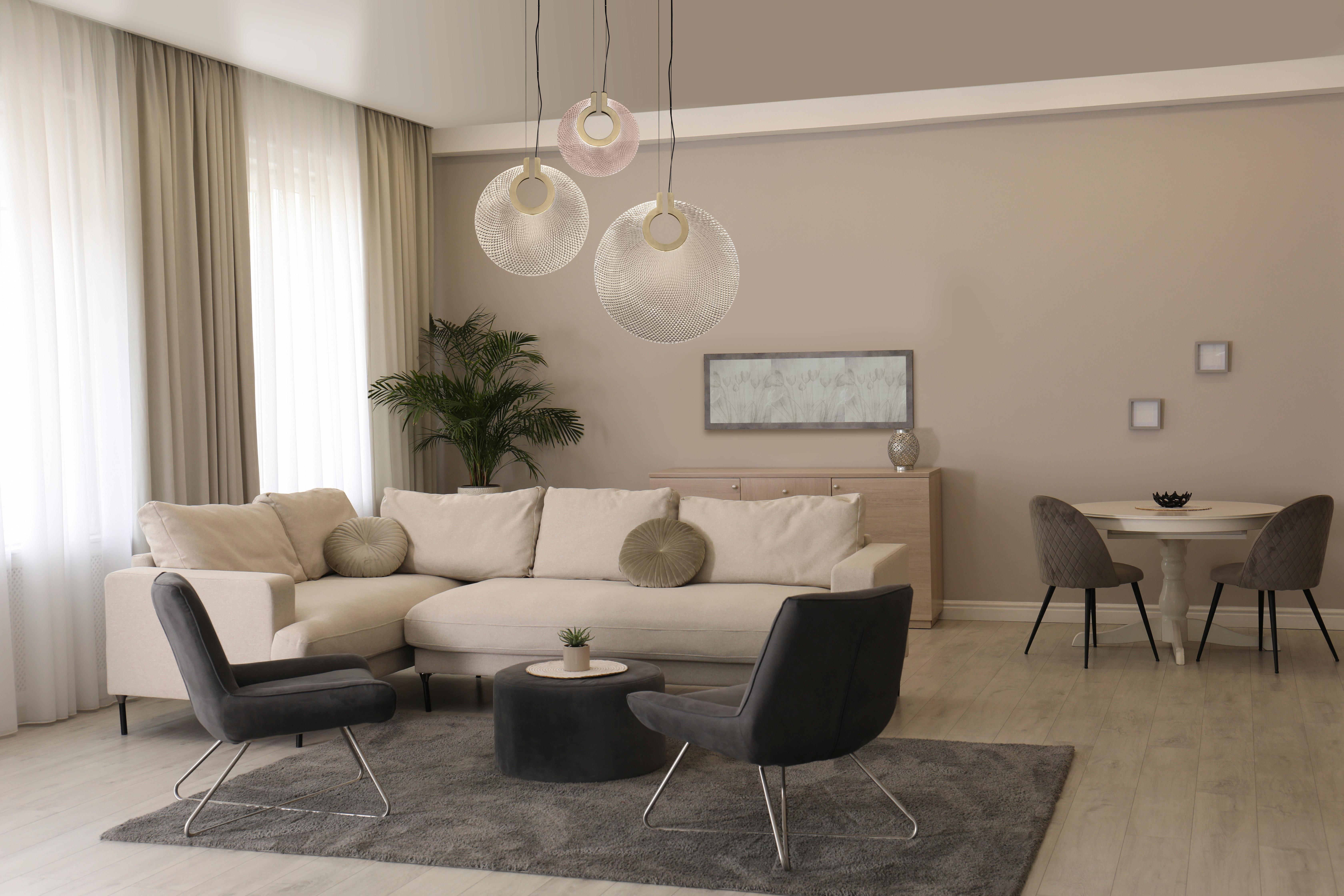 Postmoderno Lampada a sospensione Atollo S3 di Euroluce Lampadari in vendita