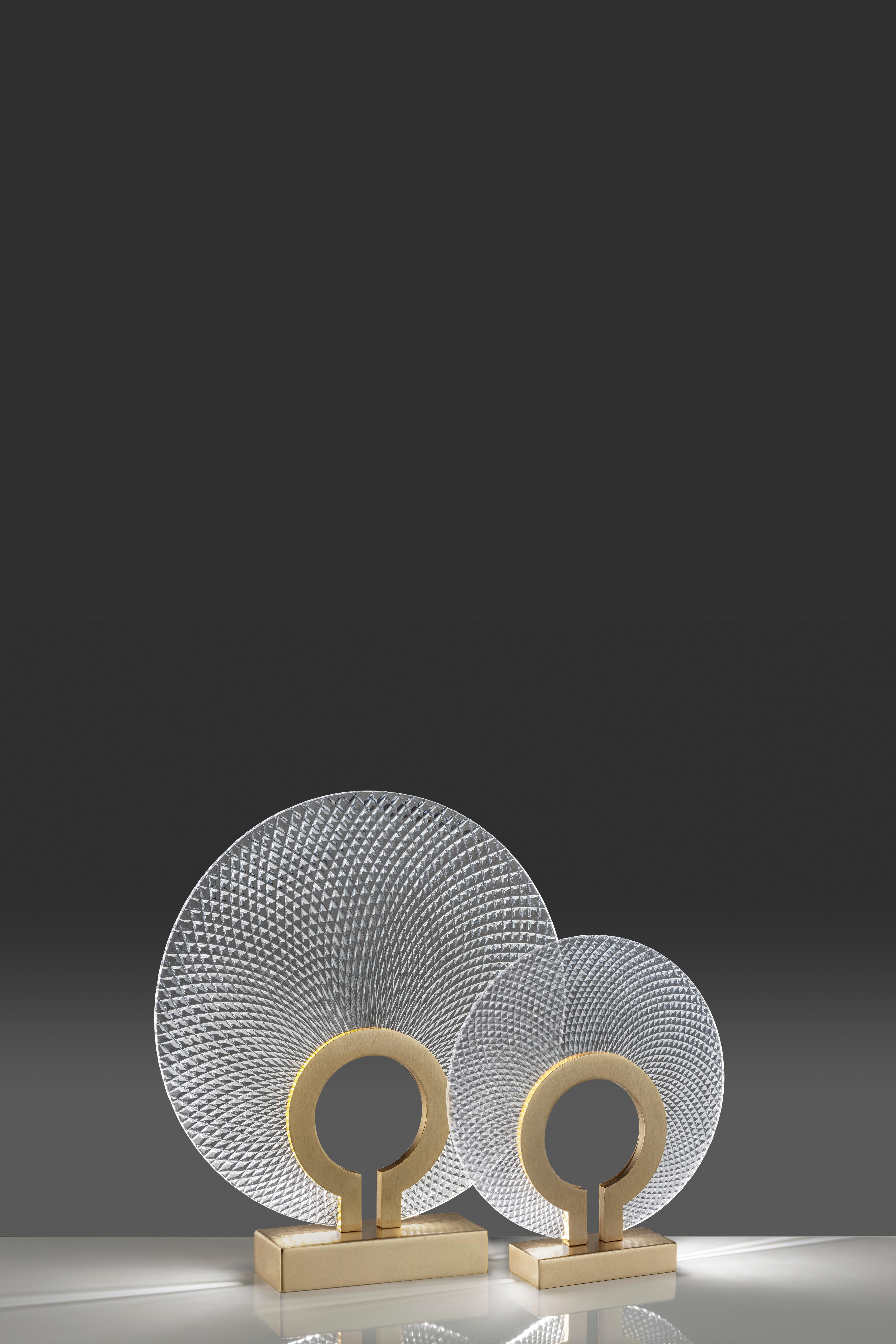 Post-Modern Atollo Small Table Lamp by Euroluce Lampadari For Sale