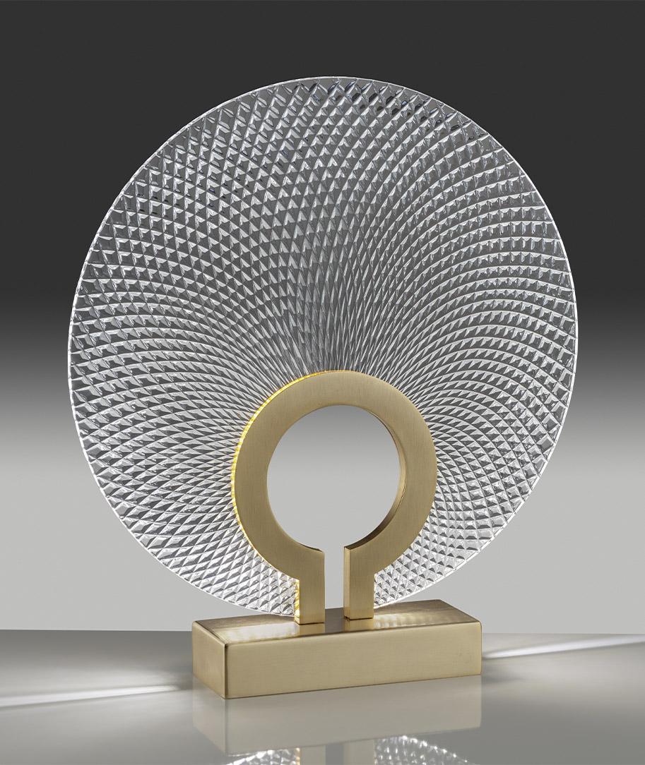 Italian Atollo Small Table Lamp by Euroluce Lampadari For Sale