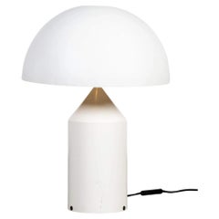 Atollo Table Lamp Model 233, White by Vico Magistretti for Oluce