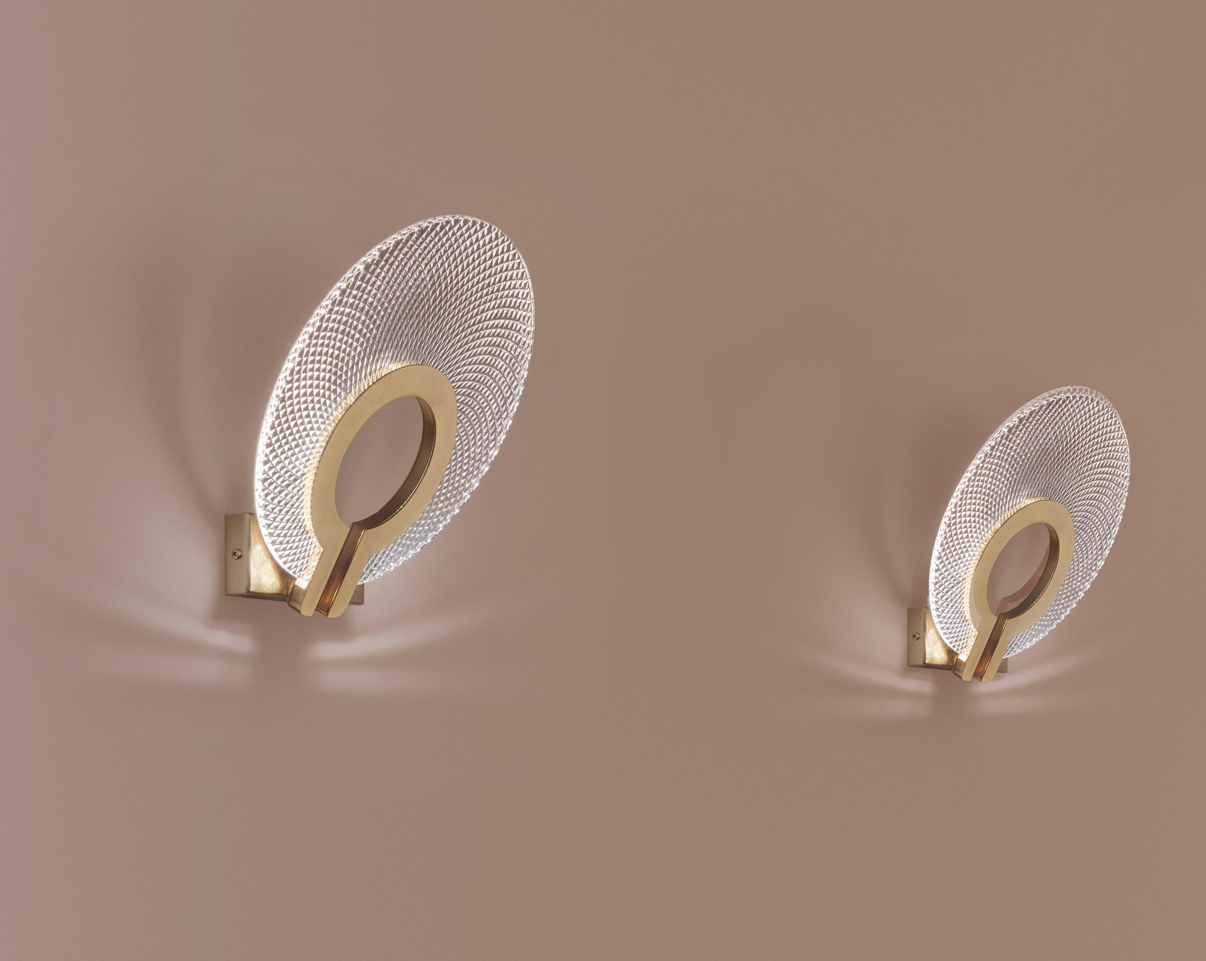 Lámpara de pared Atollo by Euroluce Lampadari Posmoderno en venta