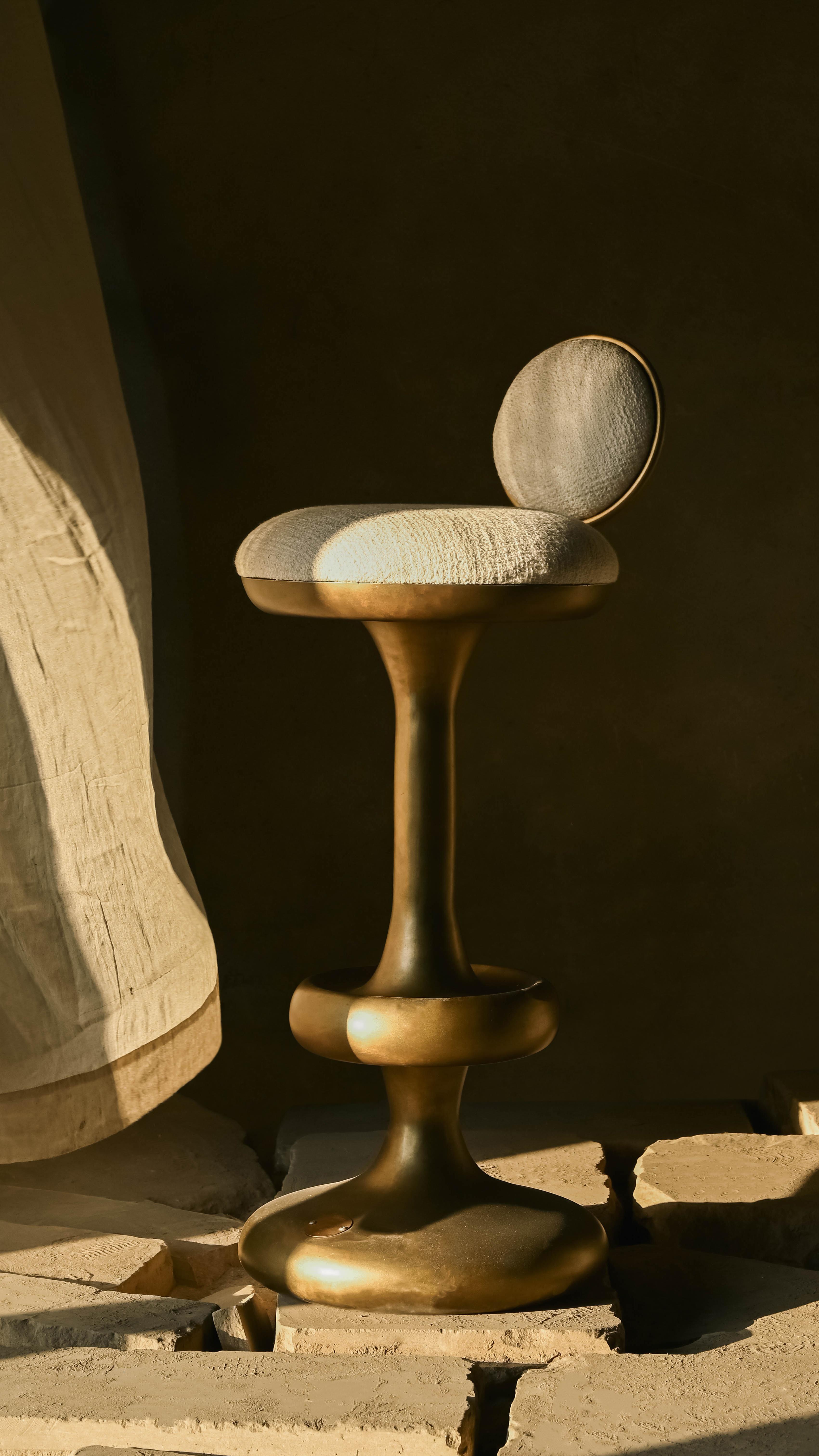 Atom Barstool by Studio Namit Khanna For Sale 9