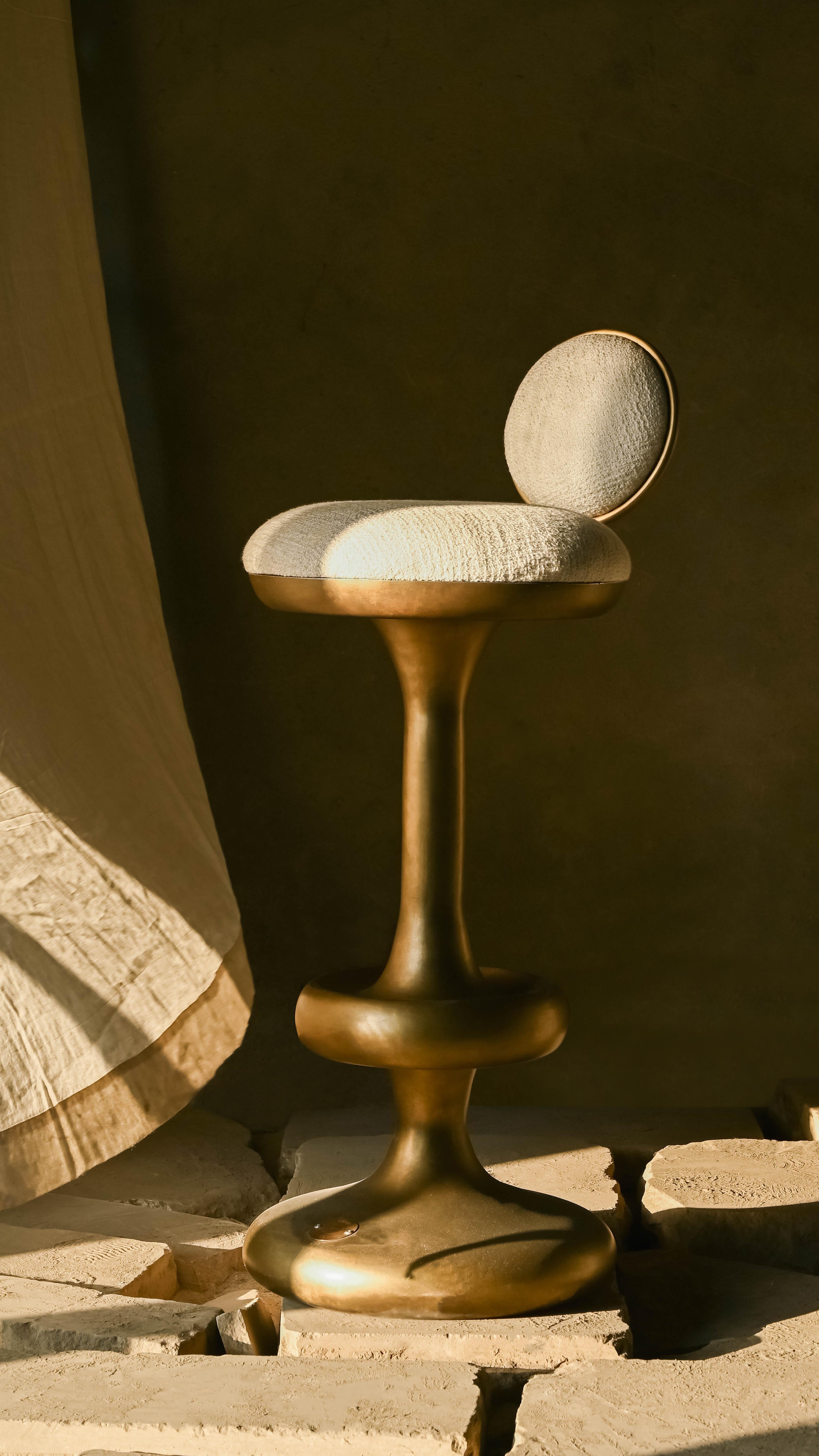 Atom Barstool by Studio Namit Khanna For Sale 10