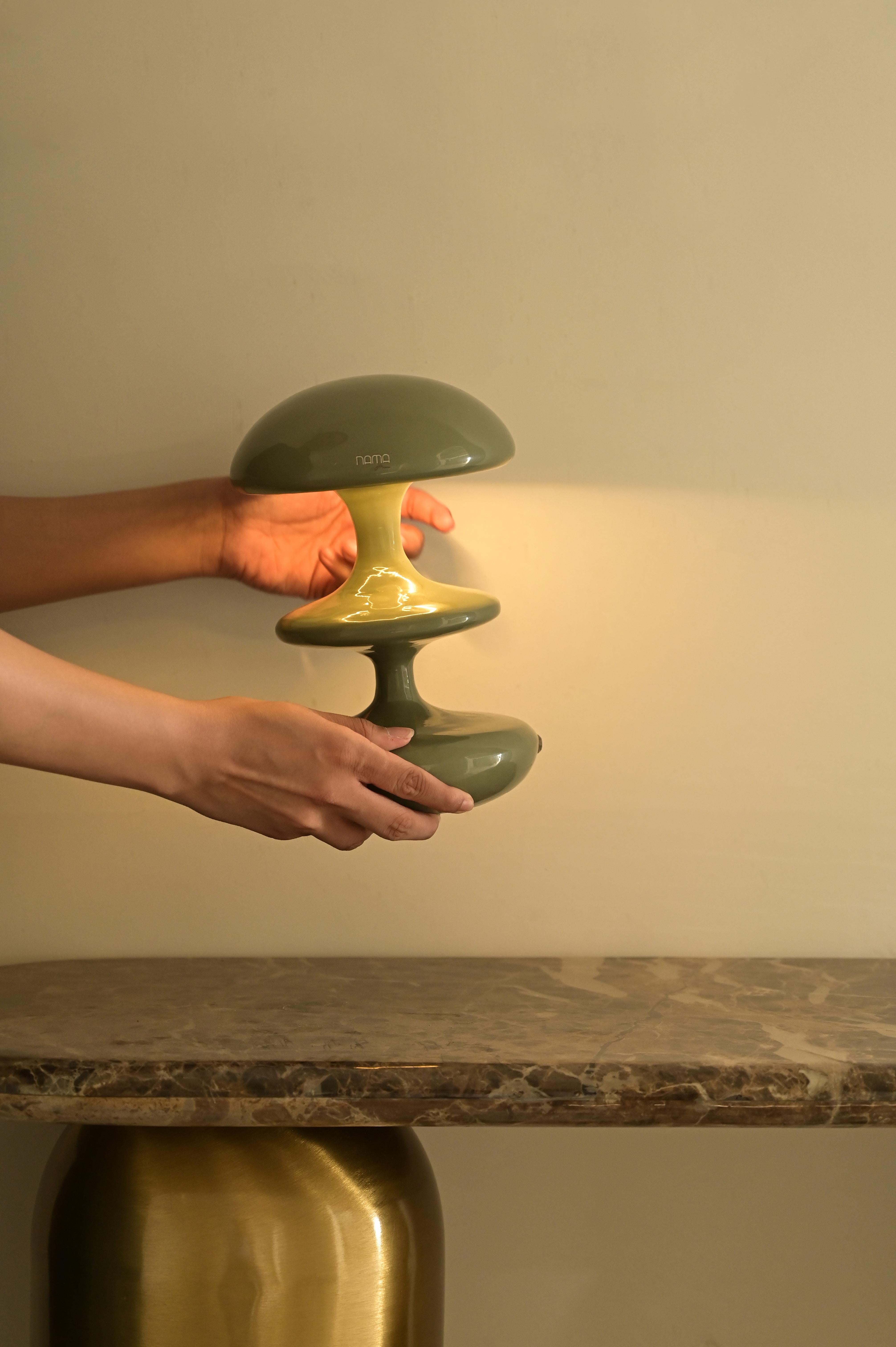 Atom Table Lamp by Studio Namit Khanna In New Condition For Sale In Moradabad, Uttar Pradesh
