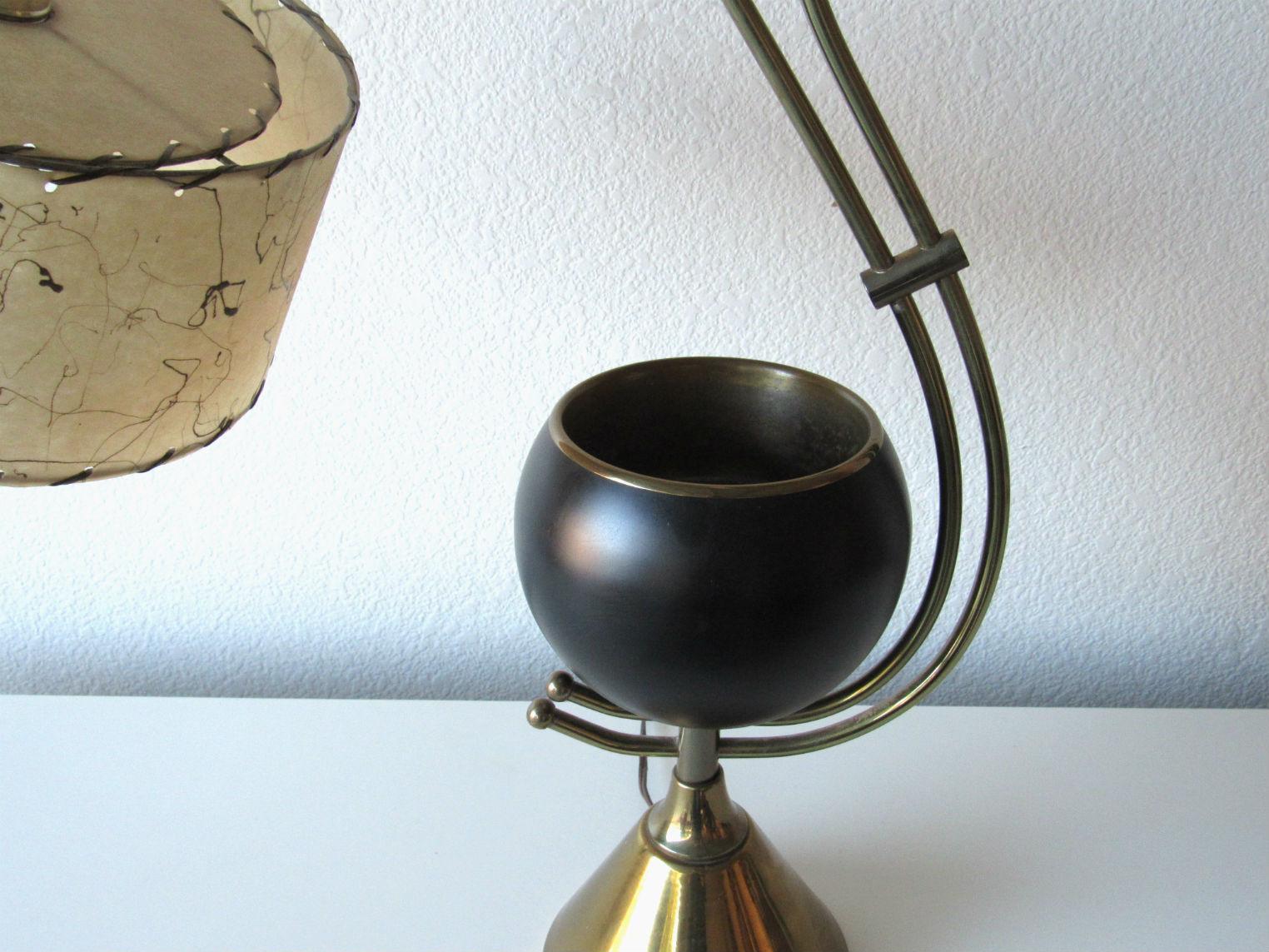 Atomic Age Adjustable Mid-Century Modern Majestic Lamp 1950s For Sale 3