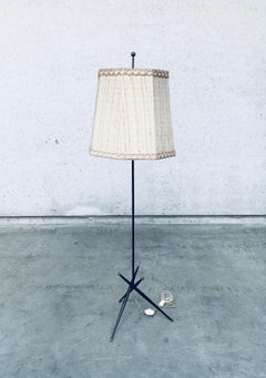 Atomic Age Design Floor Lamp, Belgium 1950's