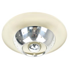 Atomic Age perforated Flush Mount 1950s