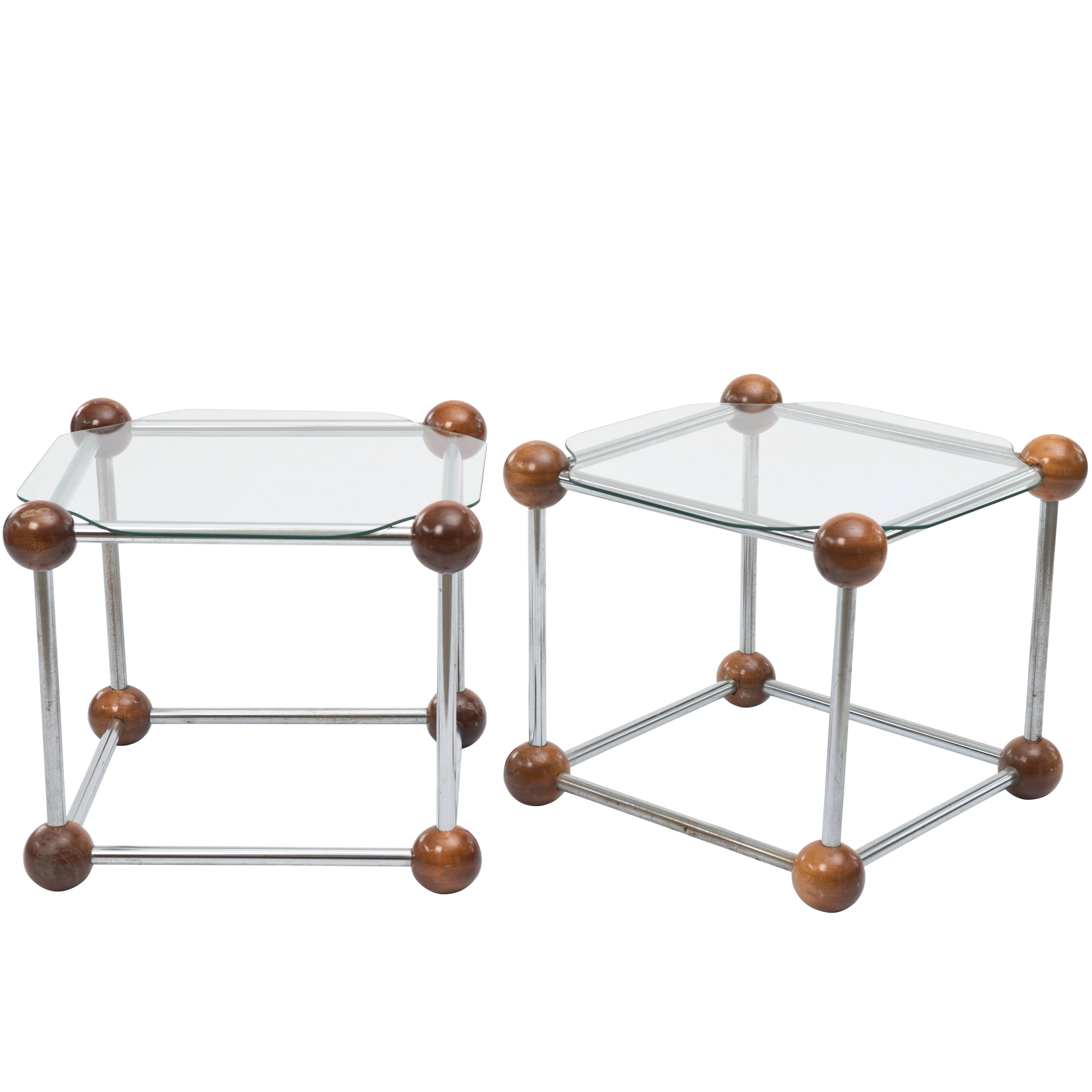Atomic Age Side Tables For Sale