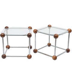 Atomic Age Side Tables