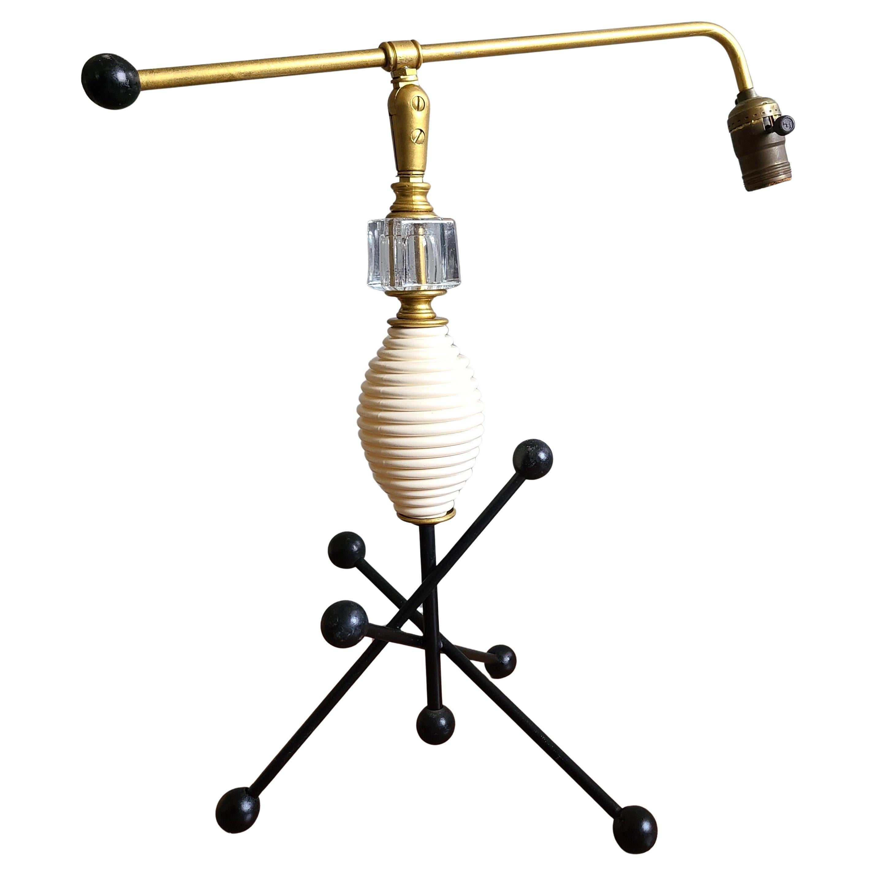 Lámpara ajustable Atomic Ball de Frederic Weinberg mediados del siglo XX en venta