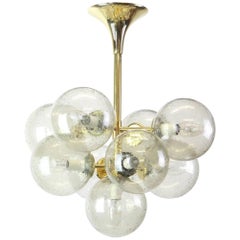 Atomic-Messing-Kronleuchter von Max Bill für Temde, Schweiz, 1960er Jahre