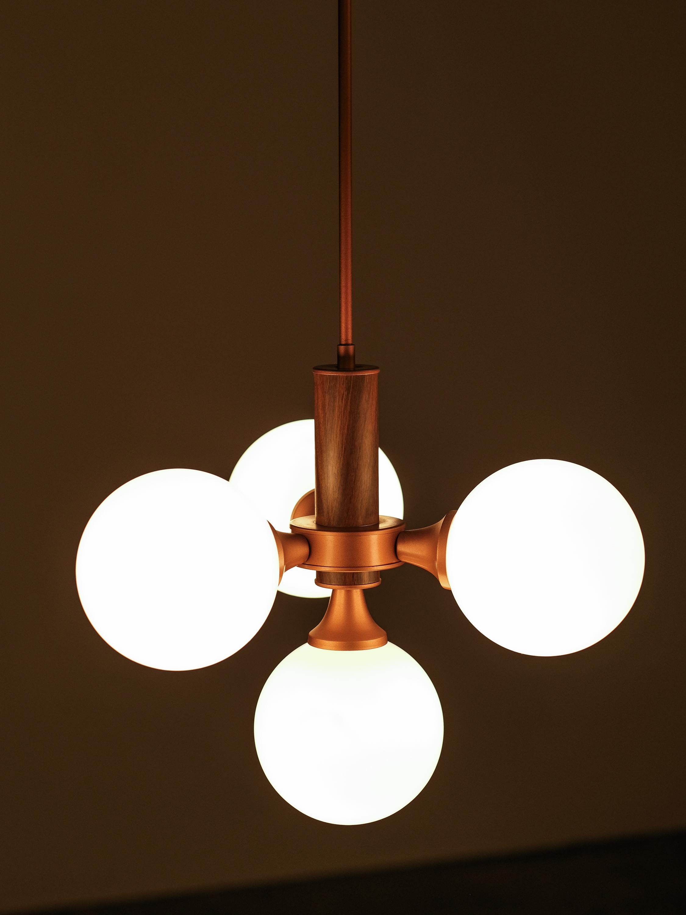 Atomic Ceiling Light Model 2651/4 by Valinte, Finland, 1970s 2