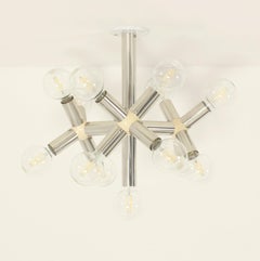 Atomic Chandelier by Trix and Robert Haussmann for Swiss Lamps International