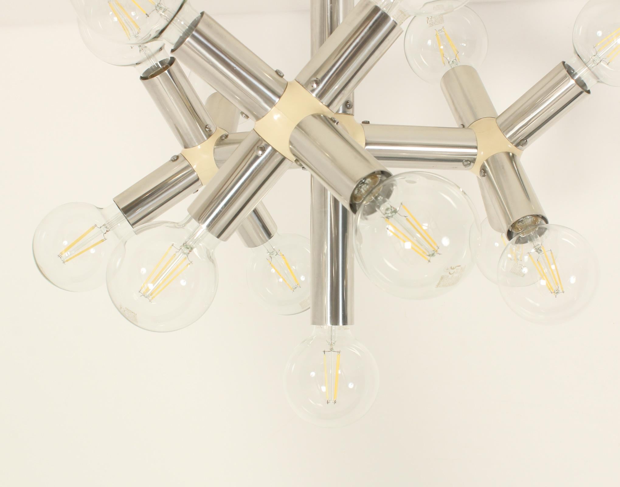Lámpara Atomic de Trix and Robert Haussmann para Swiss Lamps International mediados del siglo XX en venta