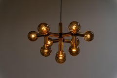 Atomic Chandelier by Trix & Robert Haussmann for Swiss Lamp International, 1960s