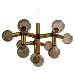 Lampadario Atomic di Trix & Robert Haussmann per Swiss Lamps International, anni '60