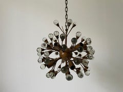 Atomic Chandelier by Vereinigte Werkstätten München, 1950s, Germany