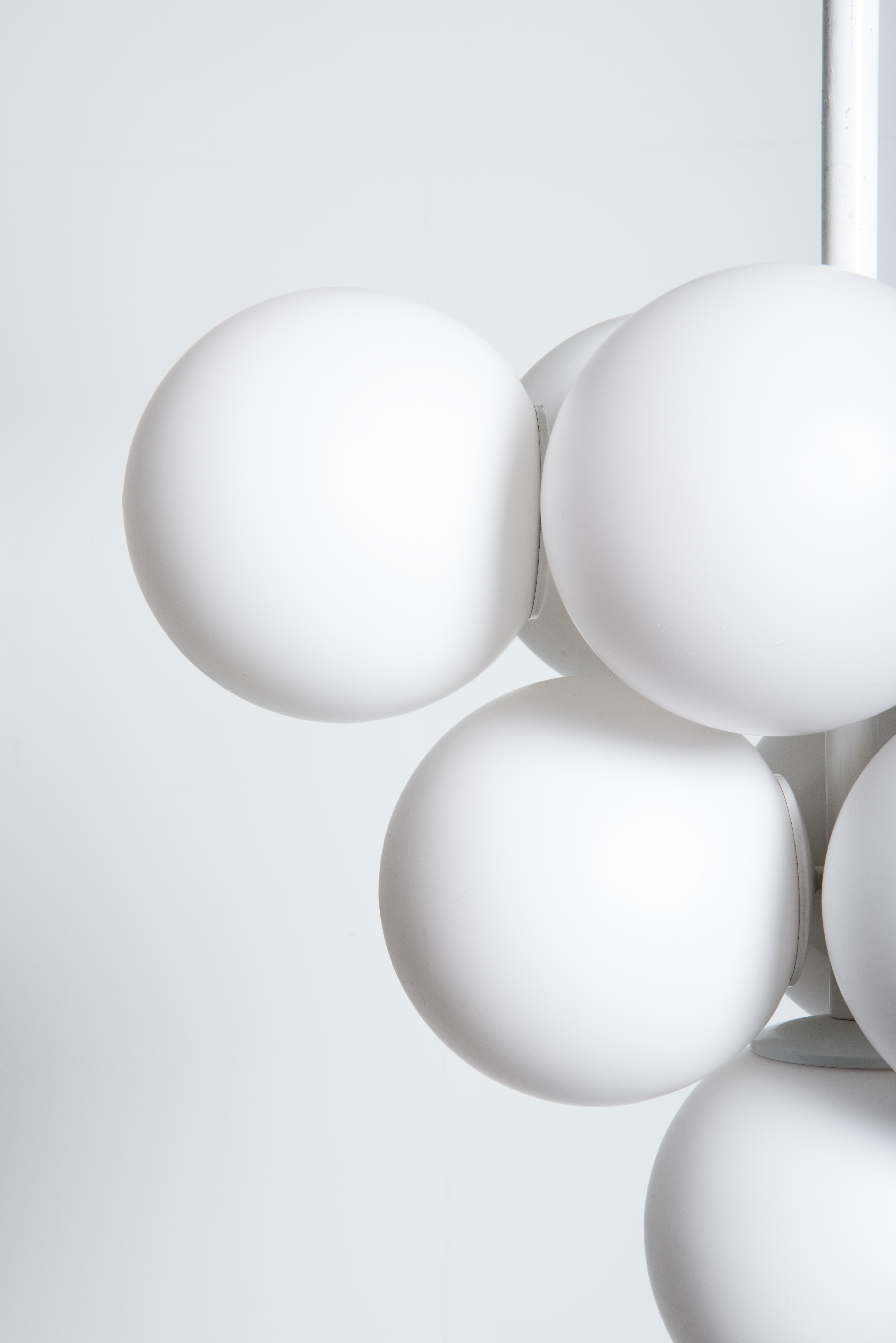 Swiss Atomic Cluster Chandelier - Space Age - 60'ties