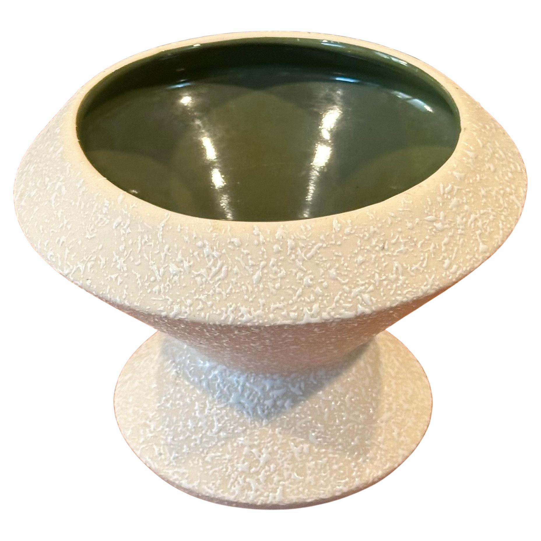 Atomic Era Splatter Finish Vase von USA Pottery im Angebot 1