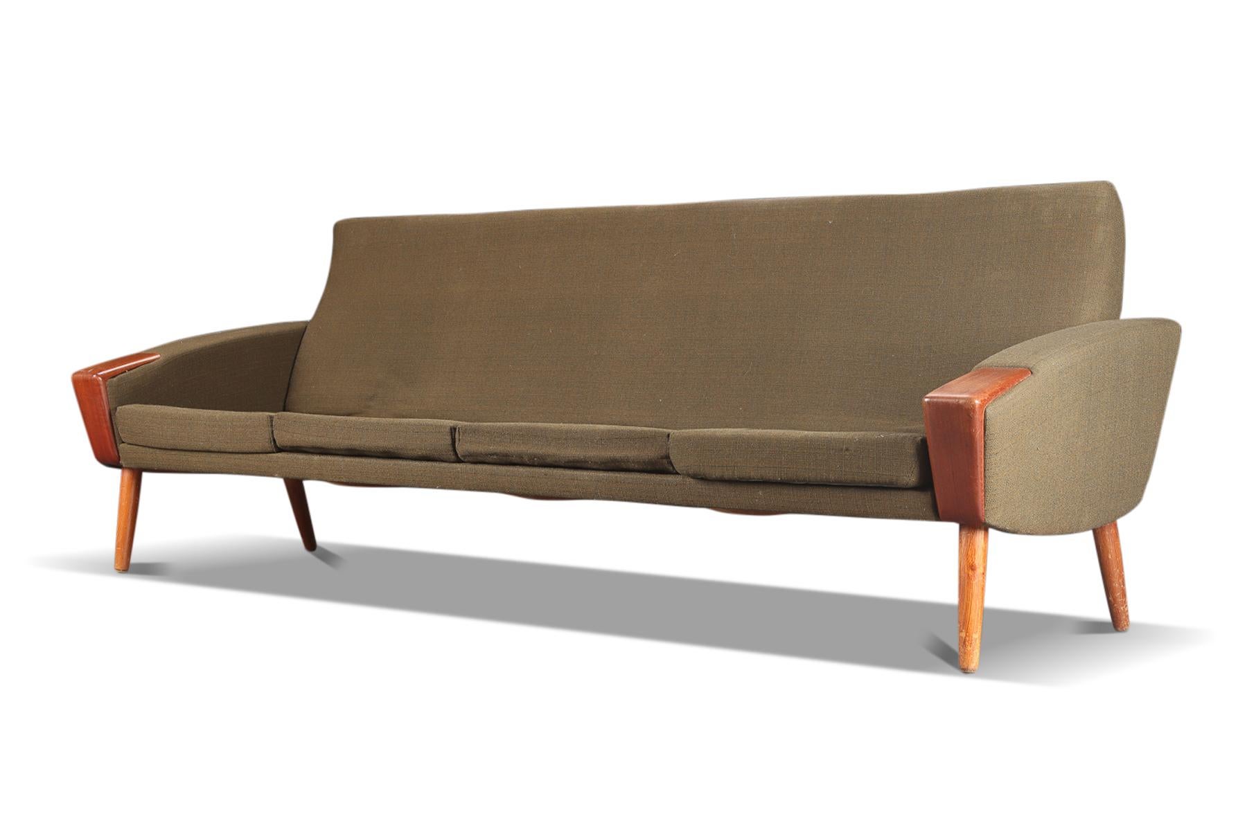 Other Atomic Four Seater Danish Sofa by Bramin