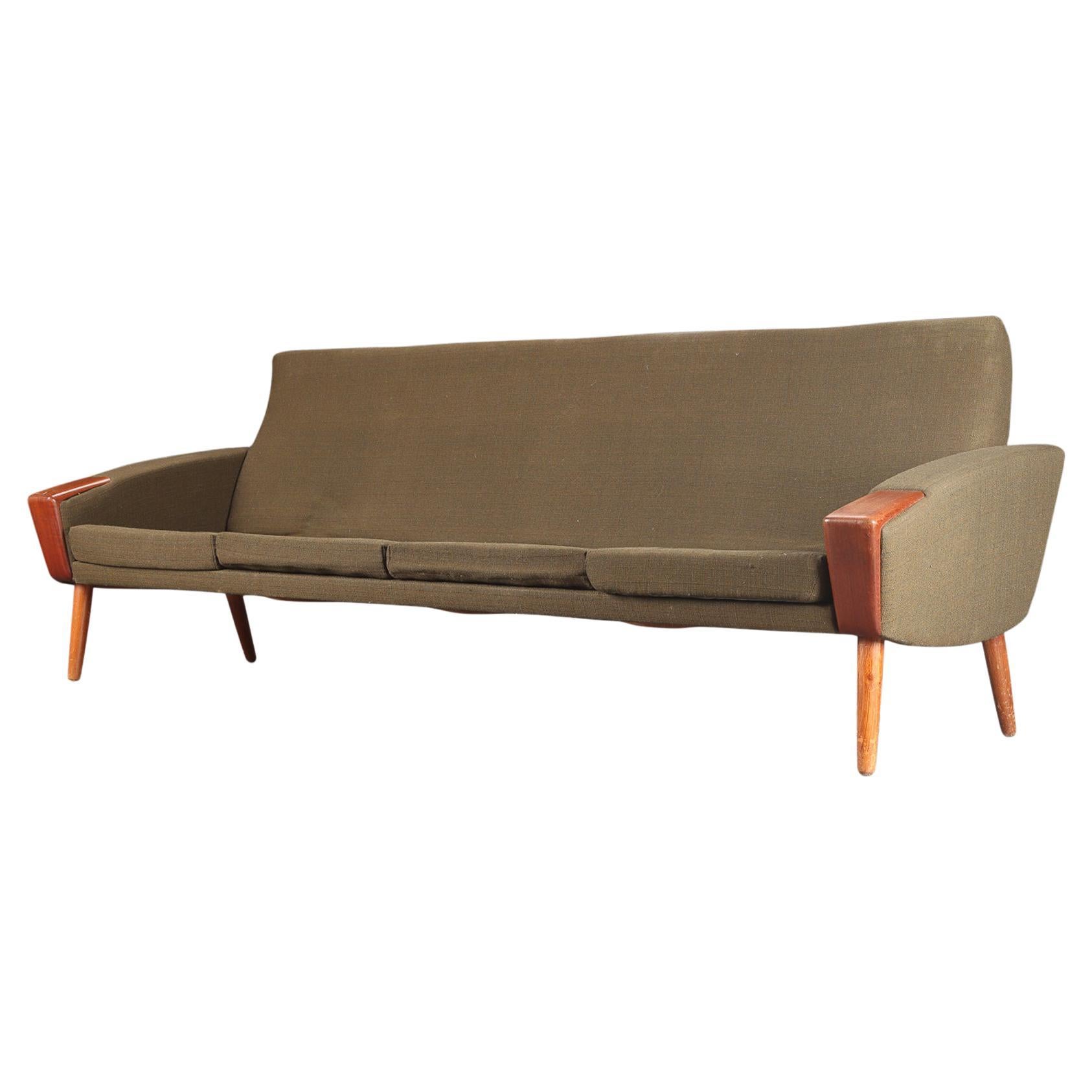 Atomic Four Seater Danish Sofa by Bramin