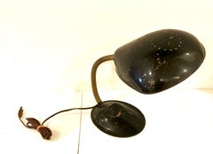 Atomic Industrial Age Gooseneck Cobra style Desk Lamp