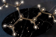 Atomic Lamp Ceiling Sculpture Trix & Robert Haussmann Lamp Sputnik Design