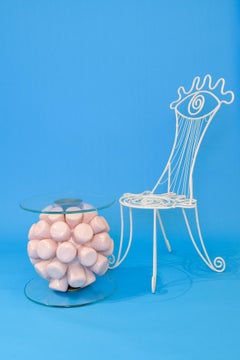 Atomic Marshmallow Bedside Table (Charlotte Colbert x Maison Colbert)