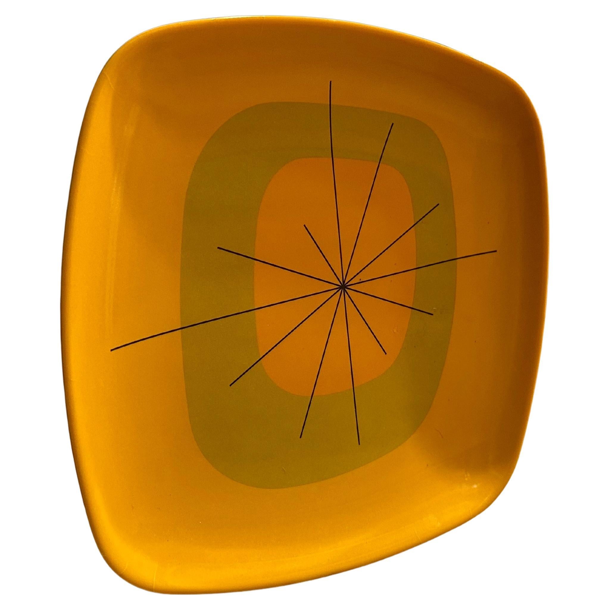 Atomic Melamine Salad/Dessert Plates by Destination PSP For Sale 1