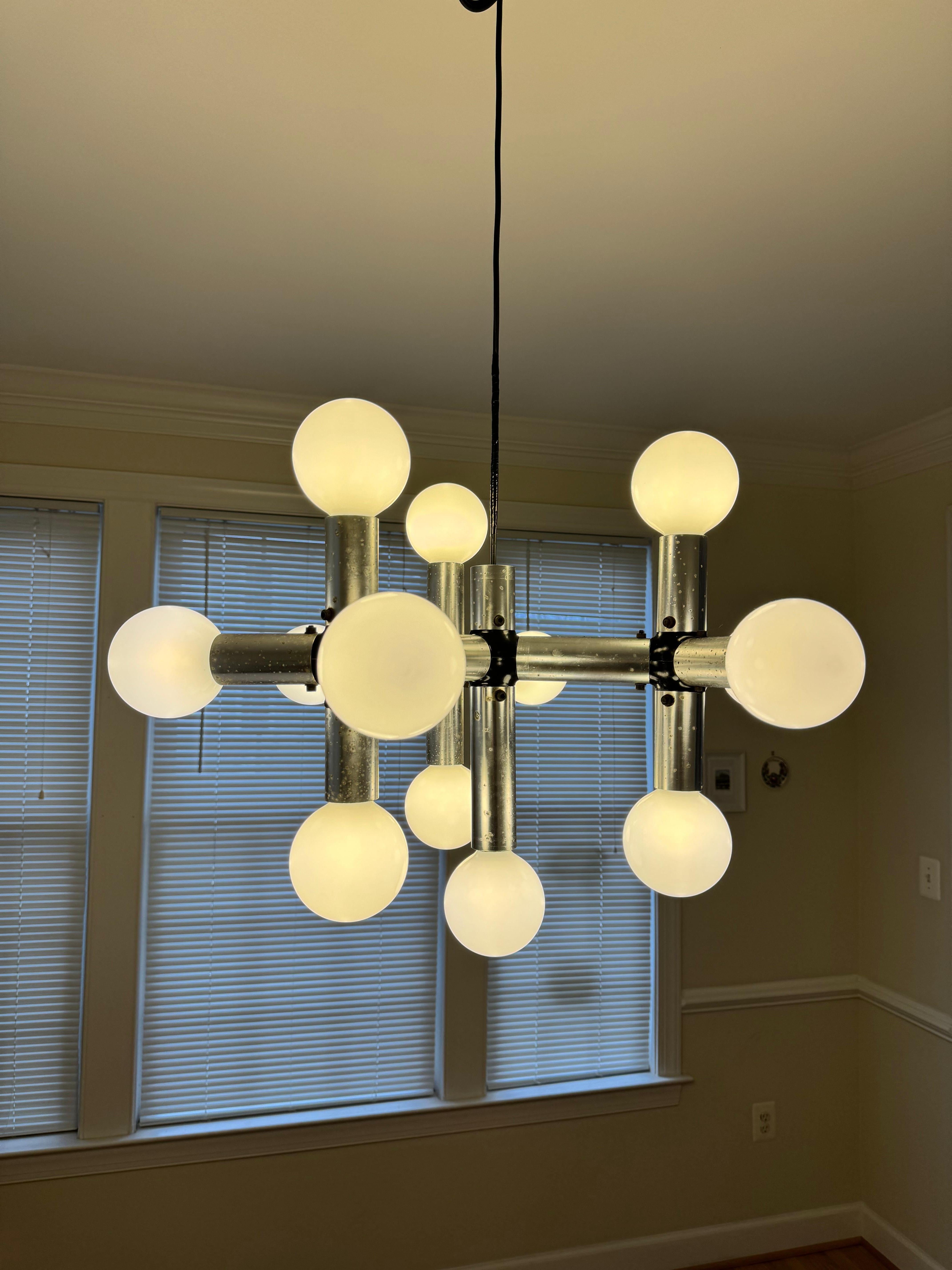 Atomic Pendant Lamp by Trix & Robert Haussmann for Swiss Lamp International For Sale 6