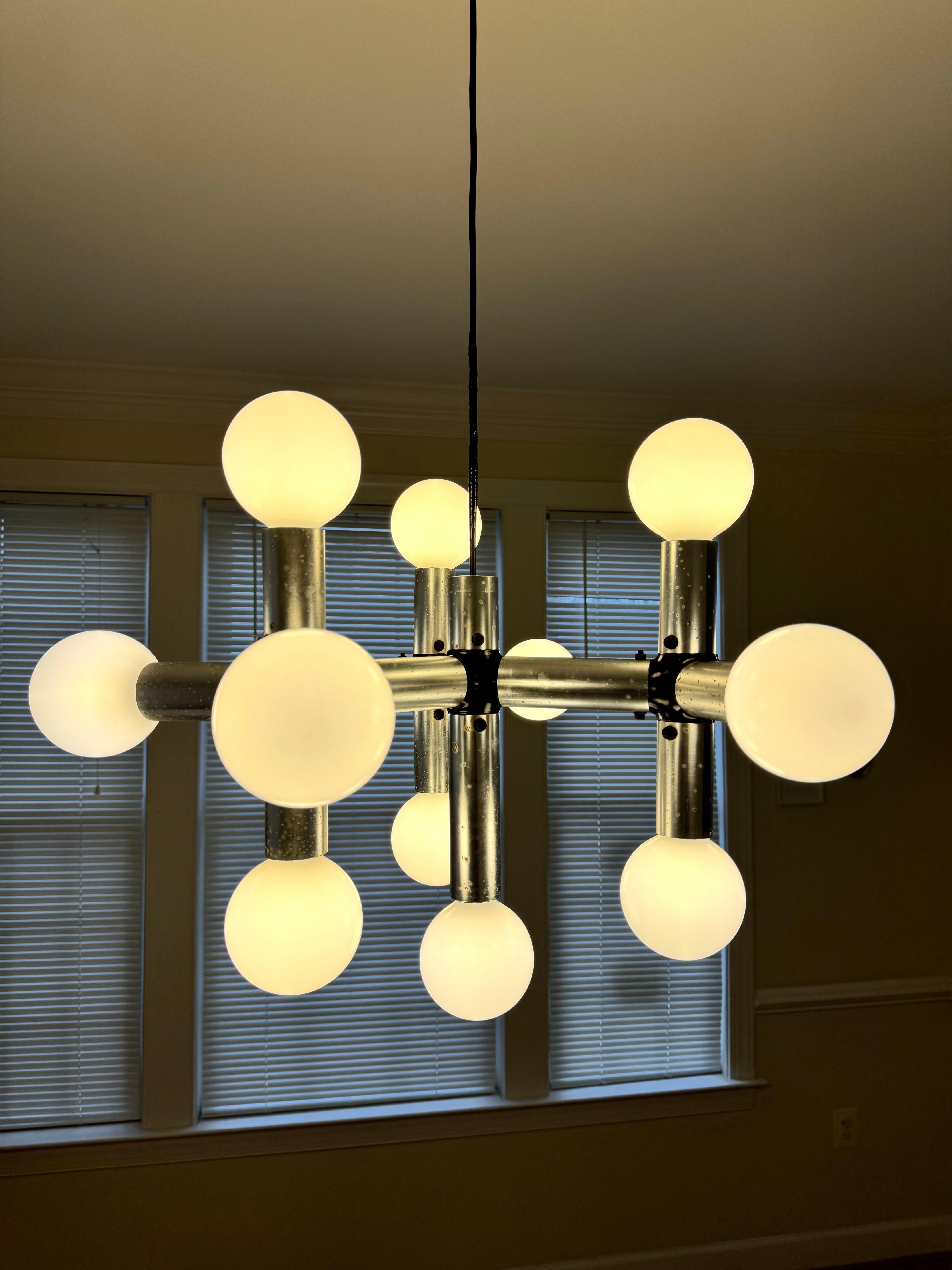 Atomic Pendant Lamp by Trix & Robert Haussmann for Swiss Lamp International For Sale 7