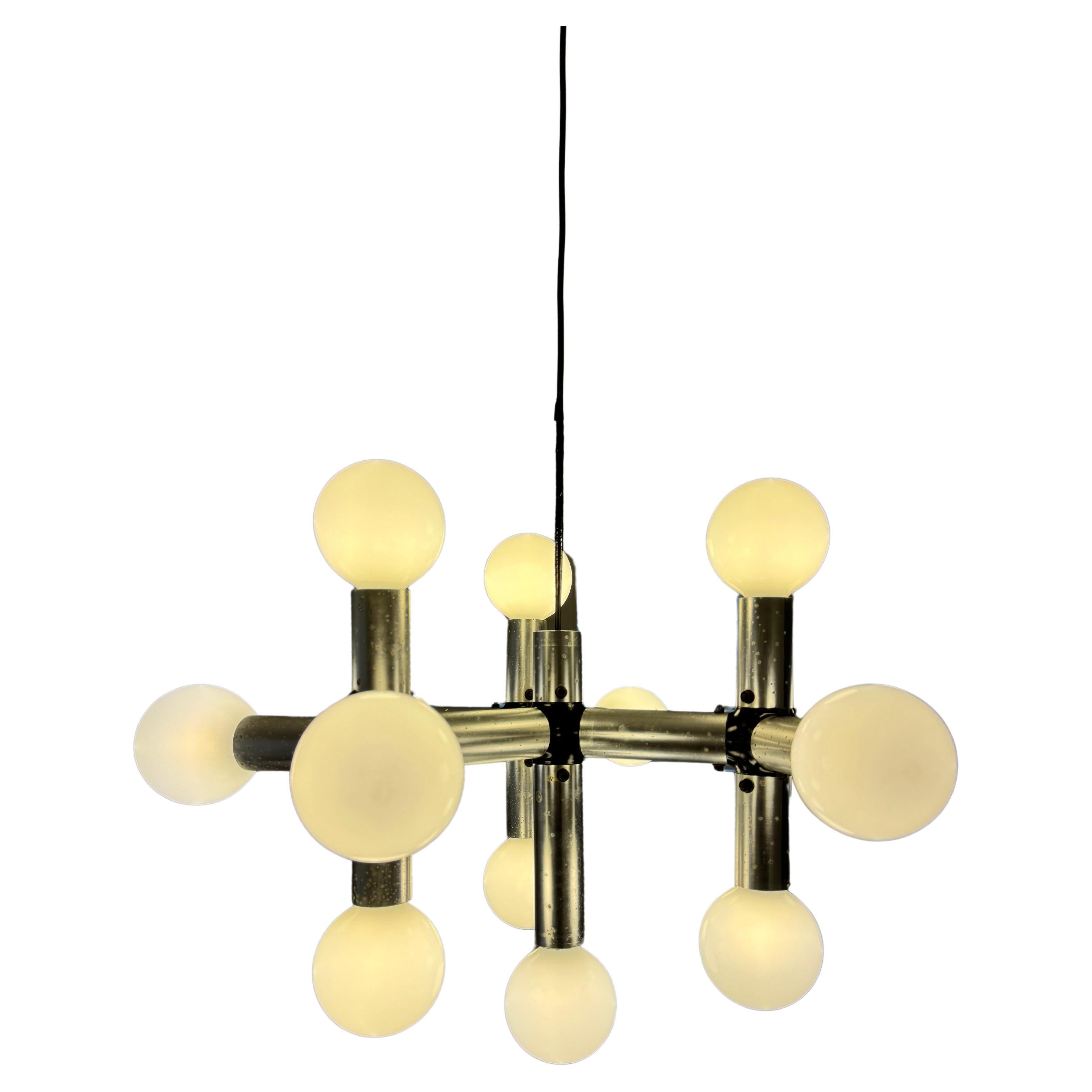 Lampe à suspension atomique de Trix & Robert Haussmann pour Swiss Lamp International  en vente