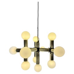 Vintage Atomic Pendant Lamp by Trix & Robert Haussmann for Swiss Lamp International 