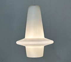 Atomic Pendant Lamp in cased glass